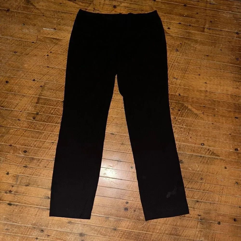 Loft black business casual straight leg 6 classic slacks